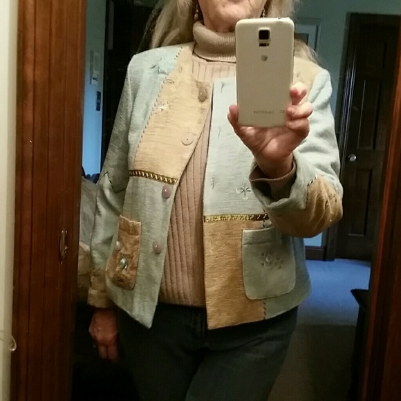 Vintage patchwork jacket - Picture 2 of 5
